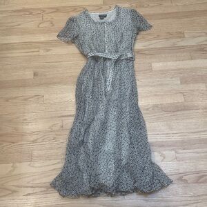 J. Peterman Silk Dress